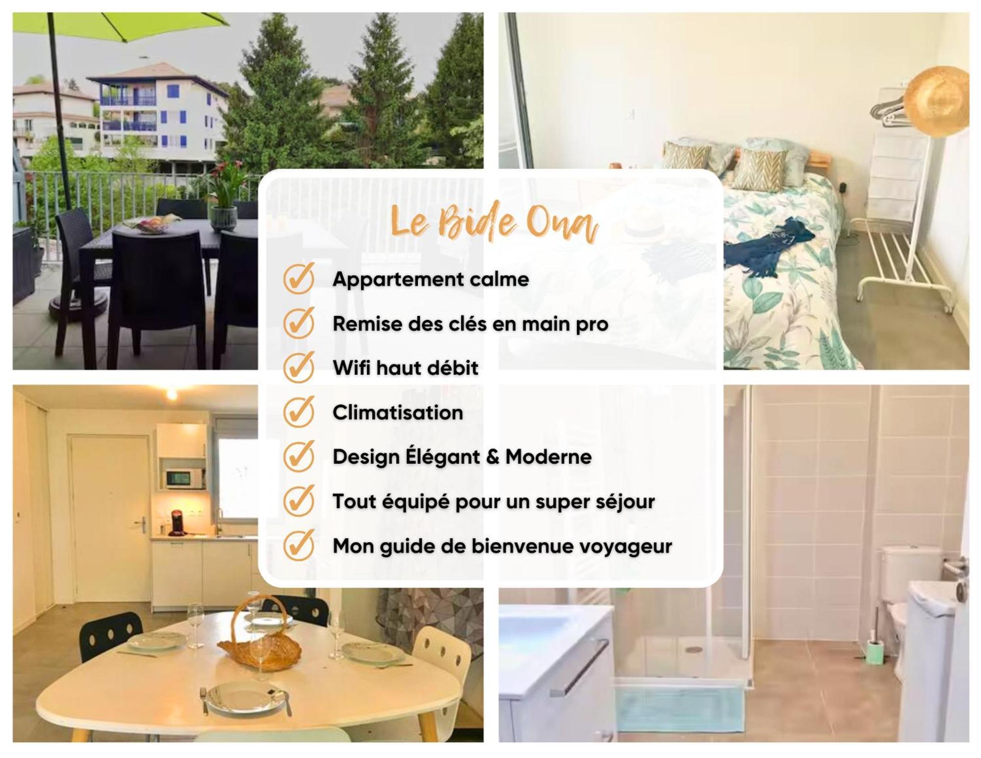 Bide Ona - Centre - Terrasse - Parking Apartment Bayonne Ngoại thất bức ảnh