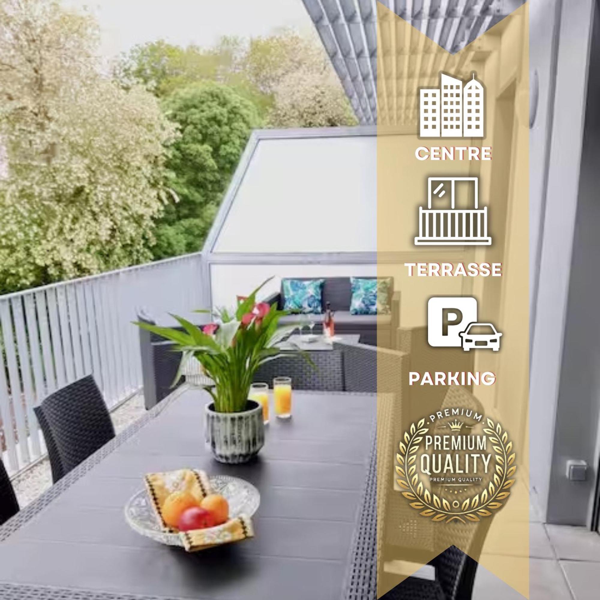 Bide Ona - Centre - Terrasse - Parking Apartment Bayonne Ngoại thất bức ảnh